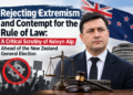 Rejecting Extremism and Contempt for the Rule of Law: A Critical Scrutiny of Kelvyn Alp Ahead of the New Zealand General Election