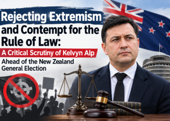 Rejecting Extremism and Contempt for the Rule of Law: A Critical Scrutiny of Kelvyn Alp Ahead of the New Zealand General Election